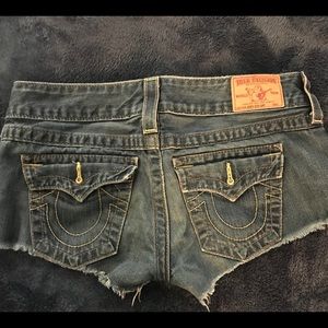 True religion shorts